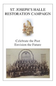 Halle Restoration Campaign brochure